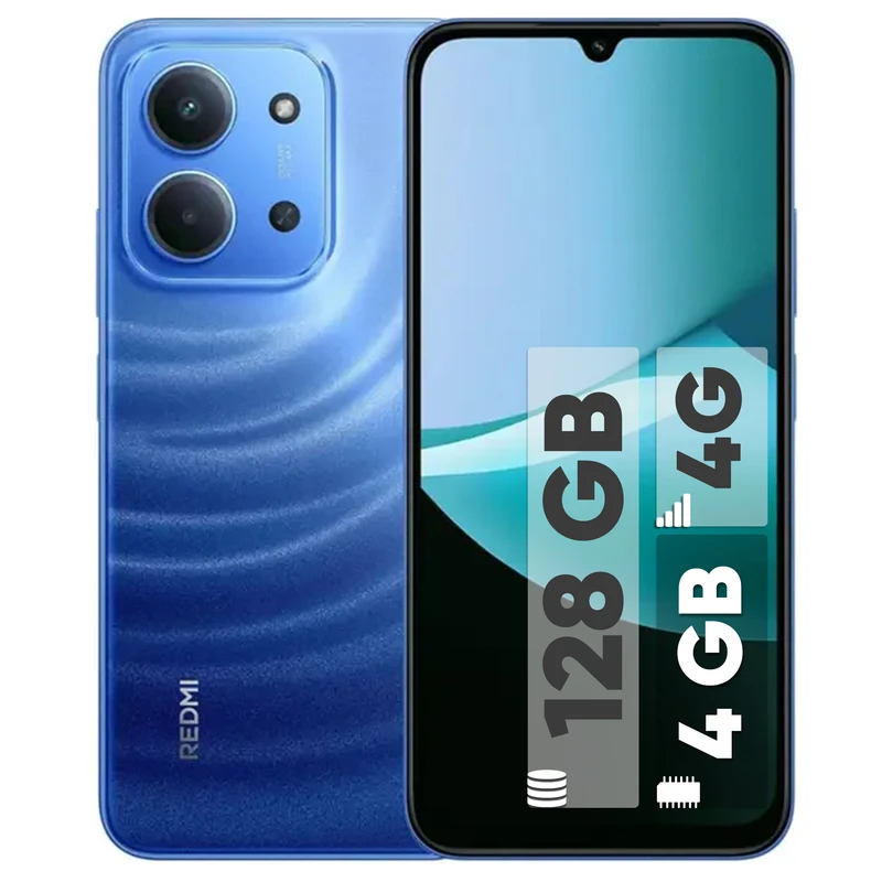 گوشی موبایل شیائومی Redmi 15C 4G دو سیم کارت ظرفیت | 128 گیگابایت و رم 4 گیگابایت | چین