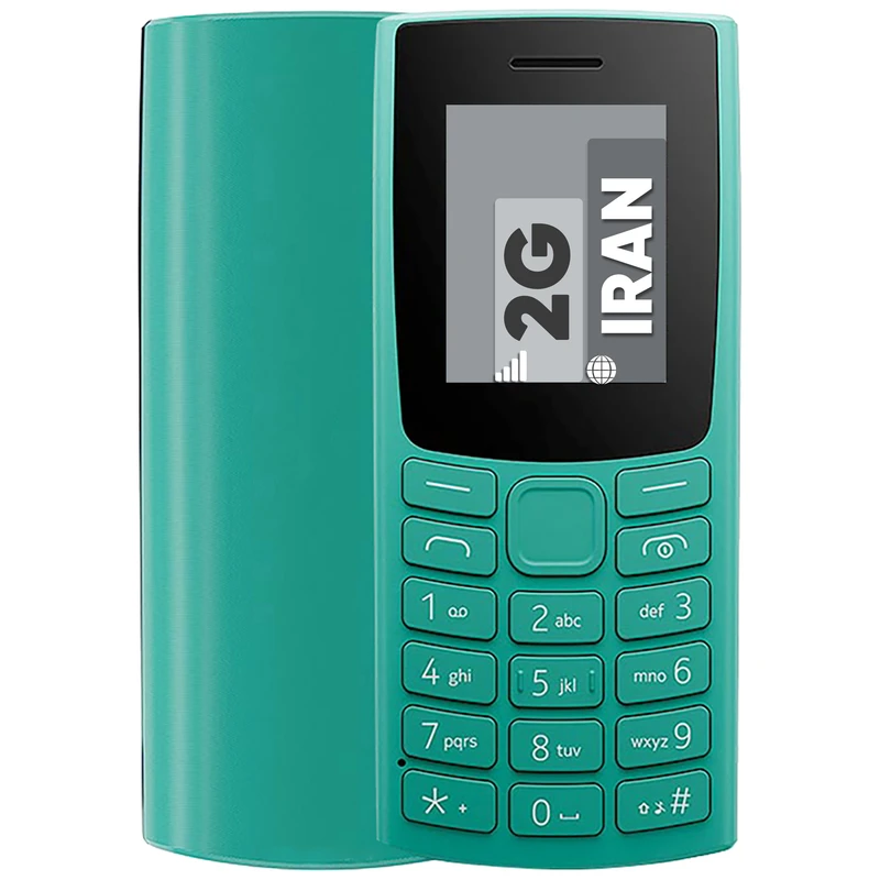گوشی موبایل نوکیا Nokia 106 2023 دو سیم کارت | مونتاژ ایران تحت لیسانس نوکیا | ایران