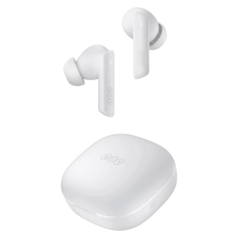 هدفون بلوتوثی QCY Melobuds ANC HT05 | هندزفری بی‌سیم کیو سی وای HT05 با نویز کنسلینگ فعال | چین