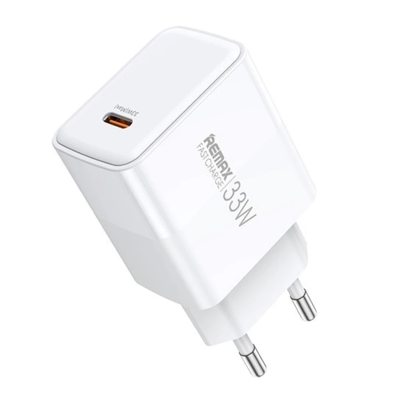 شارژر دیواری 33 وات ریمکس مدل RP-U121 Kiddy Series | فست شارژ USB-C با توان 33W | چین